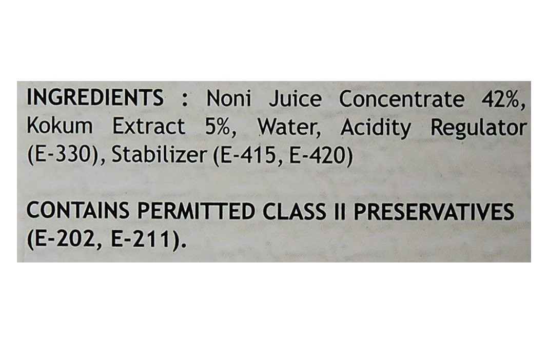 Nature's Hut Noni Ras    Bottle  500 millilitre